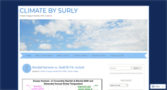 Desktop Screenshot of climatebysurly.com