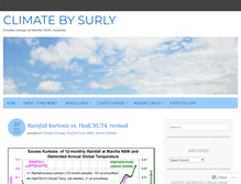 Tablet Screenshot of climatebysurly.com
